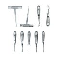GDC Root Elevator Set Of 9 In Pouch (RESP9) 02