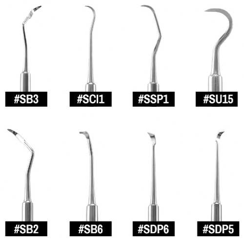 GDC Supra Gingival Scalers S8 Instruments Kit 02