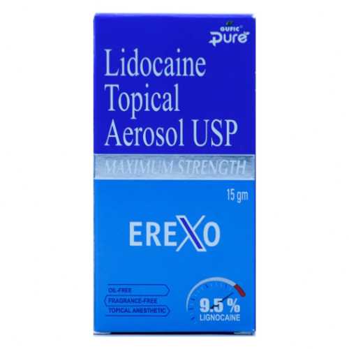 Gufic Pure Erexo Lidocaine Topical Anaesthetic Spray 02